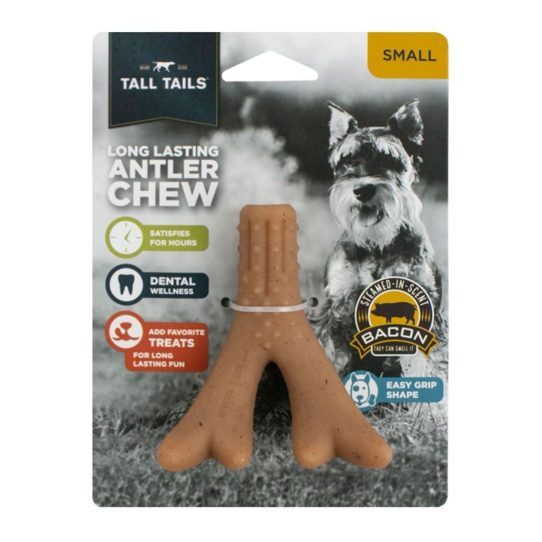 Picture of Tall Tails 022266176350 Wobble Walker Antler Dog Toy - Small