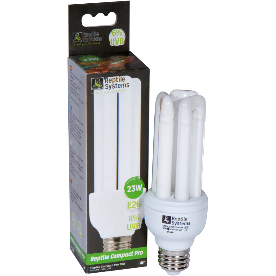 Picture of Reptile Systems 3443981180076 23W Forest Compact Pro 6 UVB Bulb