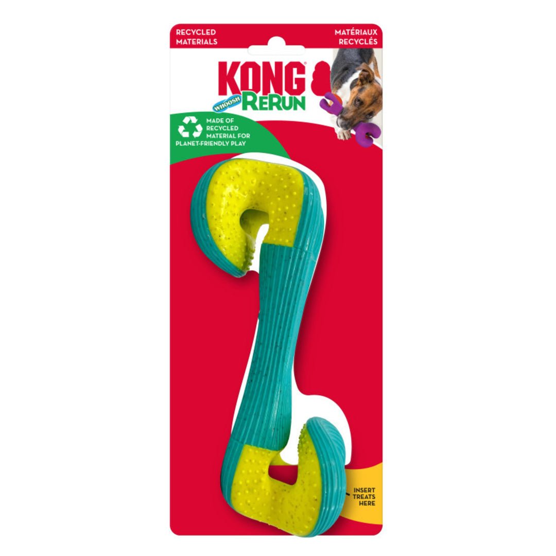 Picture of KONG 035585523033 Rerun Whoosh Bone Dog Toy&#44; Assorted Color - Medium & Large