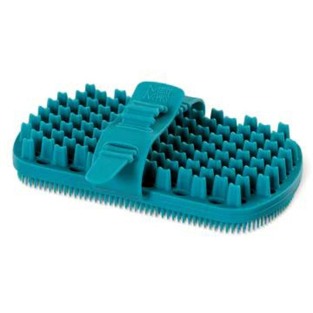 Picture of Messy Mutts 628043608009 Dog Dual Sided Grooming Brush&#44; Blue