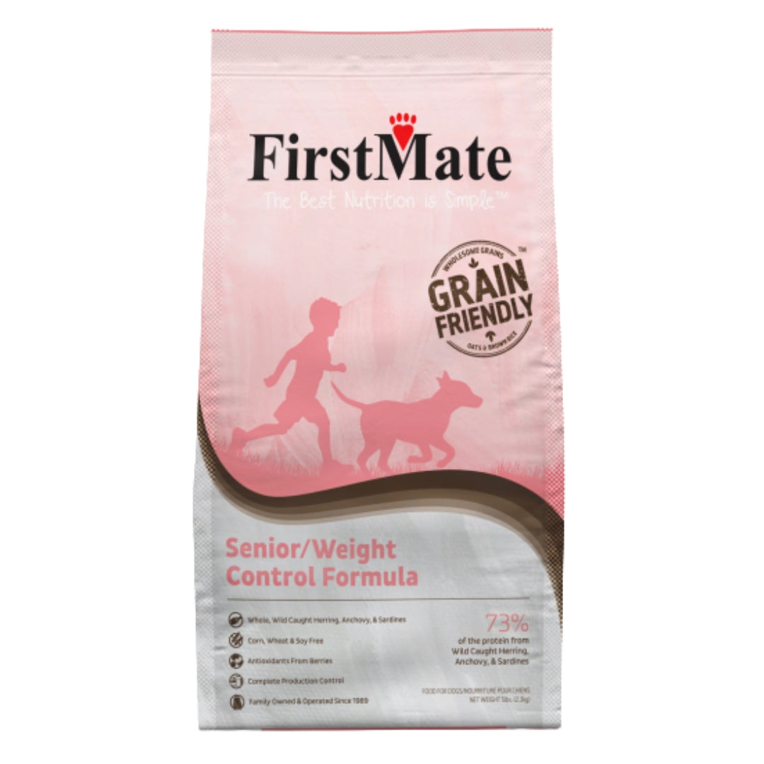 Picture of Firstmate 072318101342 5 lbs Grain Friendly Senior Weight Control Dog Food
