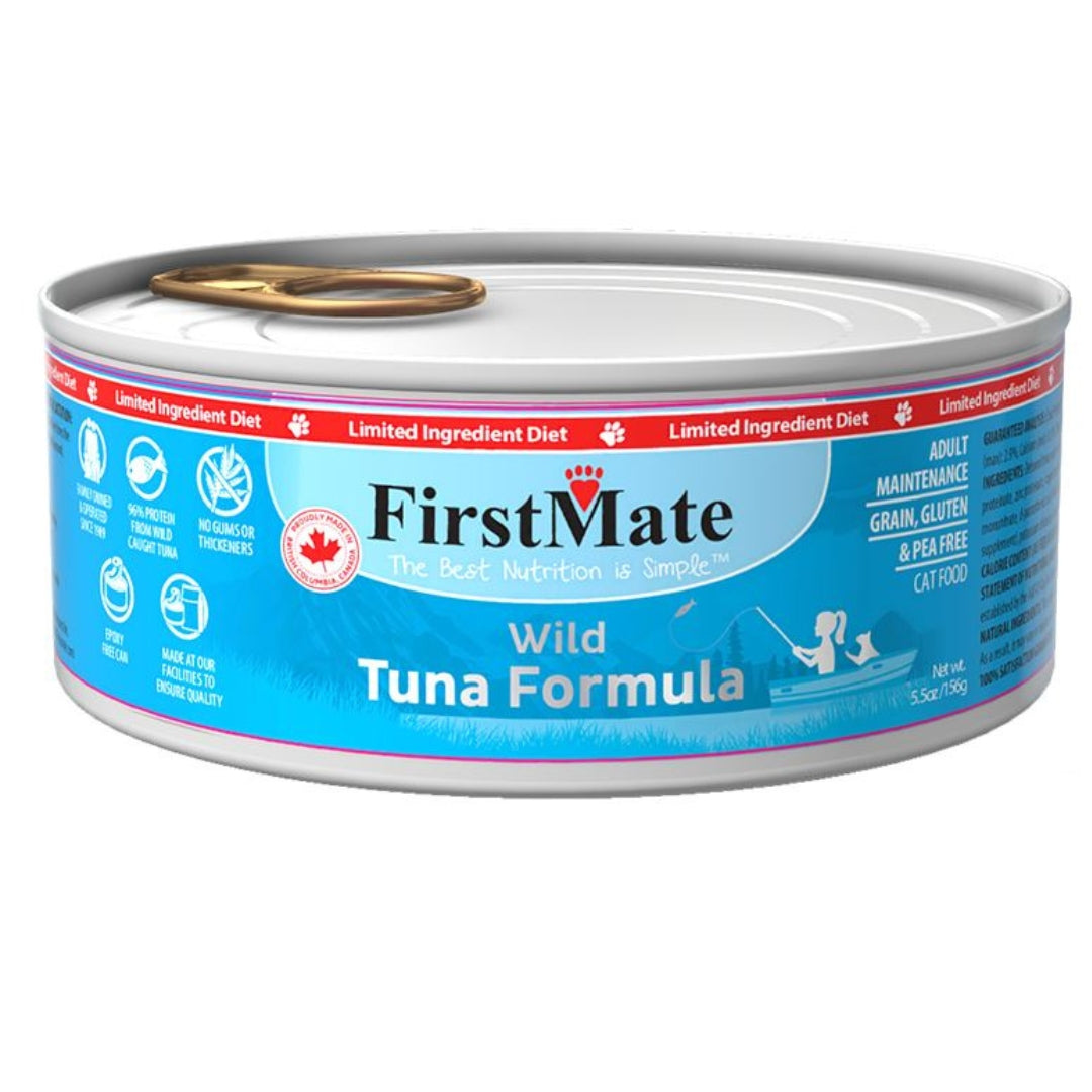 Picture of Firstmate 072318220326 5.5 oz Cat Limited Ingredient Grain Free Tuna Food