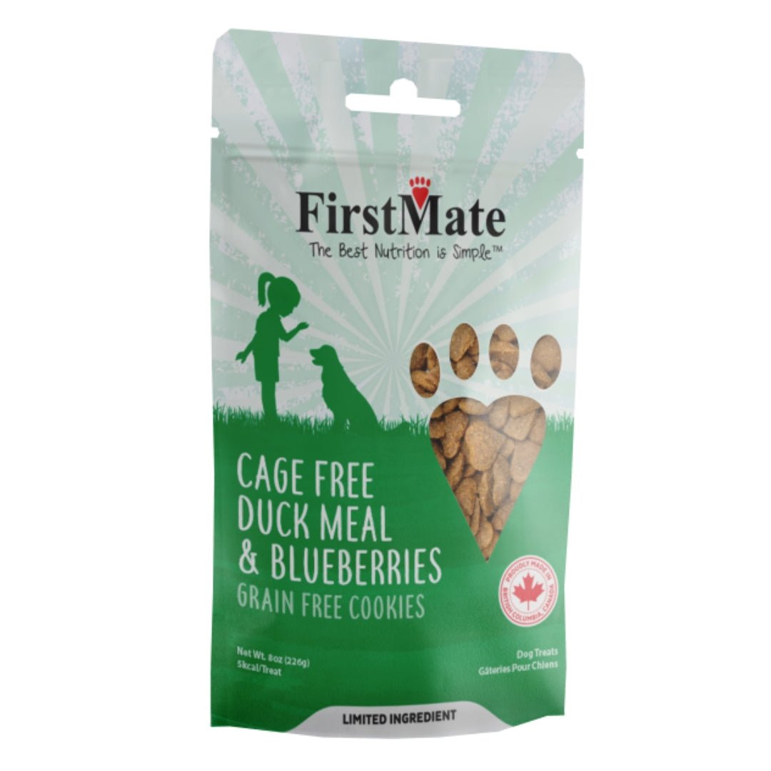 Picture of Firstmate 072318400094 8 oz Dog Limited Ingredient Grain Free Duck & Blueberry Treat