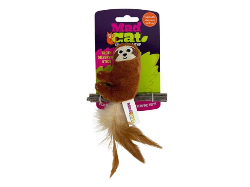 Sloth with Silvervine Cat Toy - Small