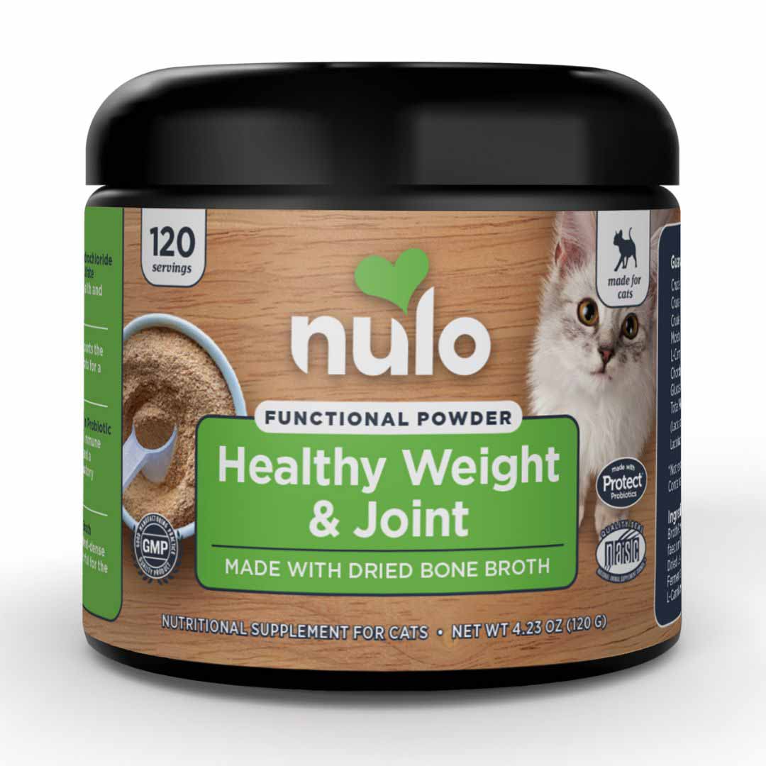 811939028528 4.2 oz Functional Healthy Weight & Joint Powder Supplement for Cats -  Nulo