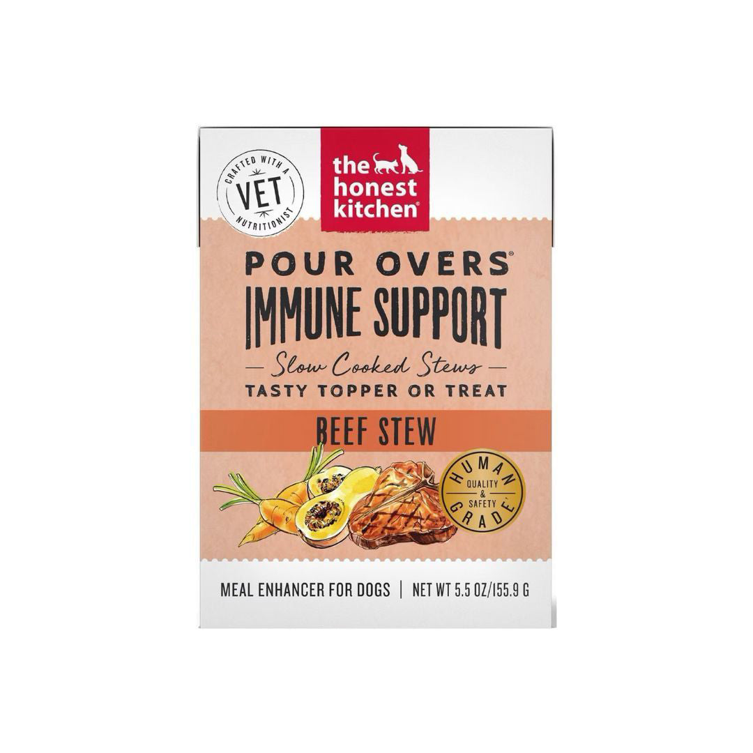 Picture of Honest Kitchen 850027768731 5.5 oz Grain Free Pour Over Immunity Beef for Dog