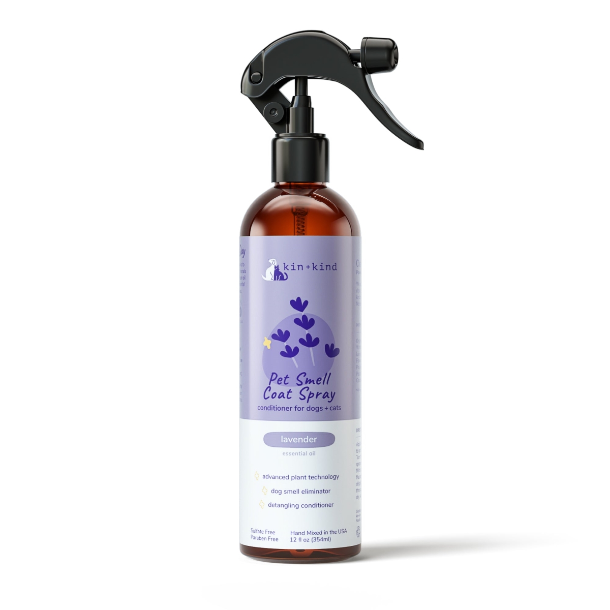 Picture of Kin Plus Kind 854362006688 12 oz Scent Lavender Calm Neutralizer