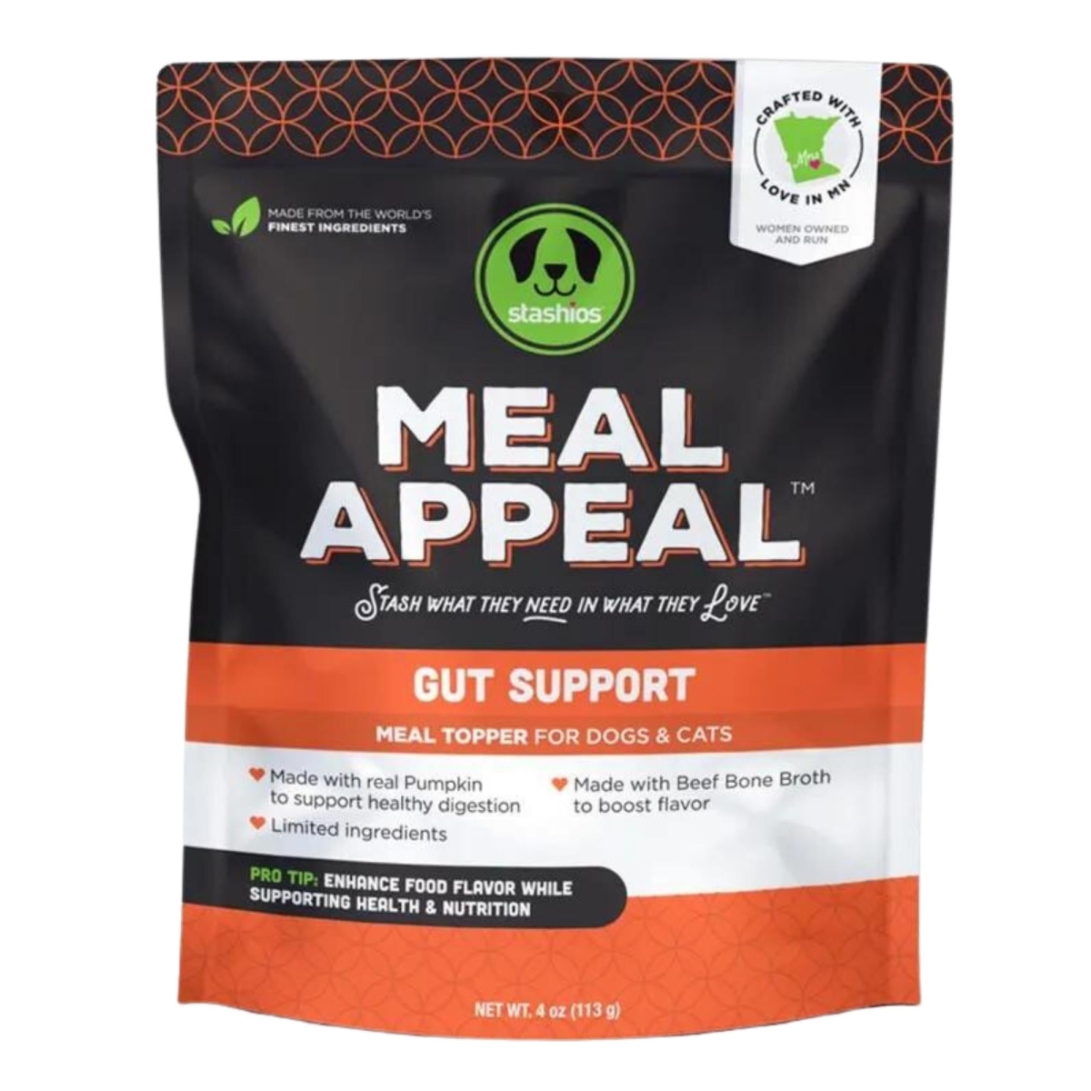 Picture of Stashios 854585007875 4 oz Dog & Cat Meal Appeal Gut Support