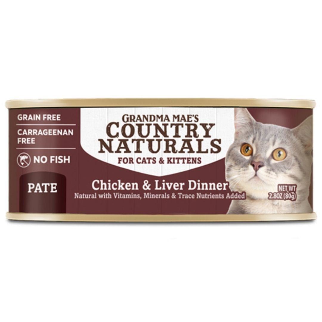 856235007976 28 oz Pate Dinner Canned Cat Food with Chicken  Liver
