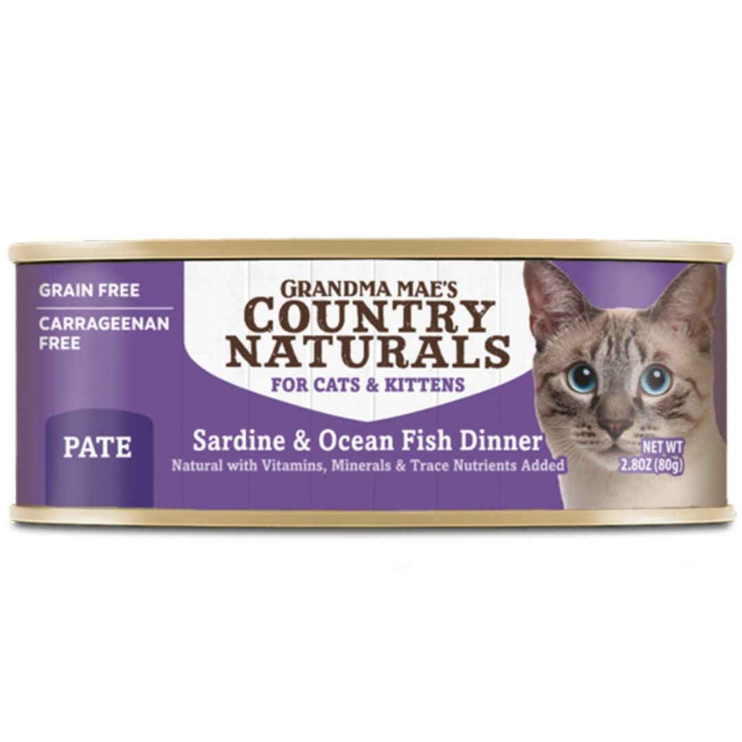 856235007990 28 oz Pate Dinner Canned Cat Food with Sardine  Ocean Fish
