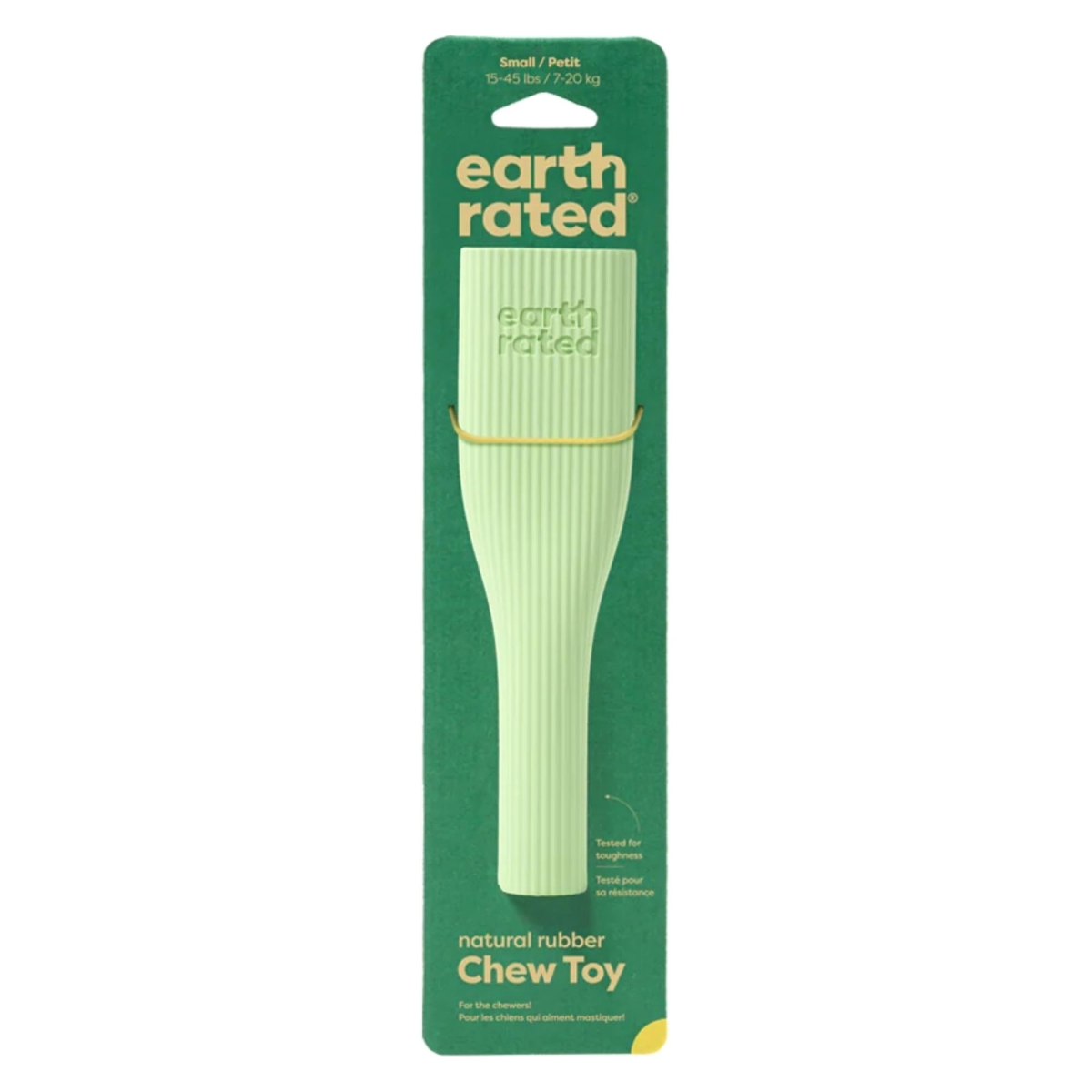Picture of Earth Rated 870856001441 Rubber Dog Chew Toy&#44; Green - Small