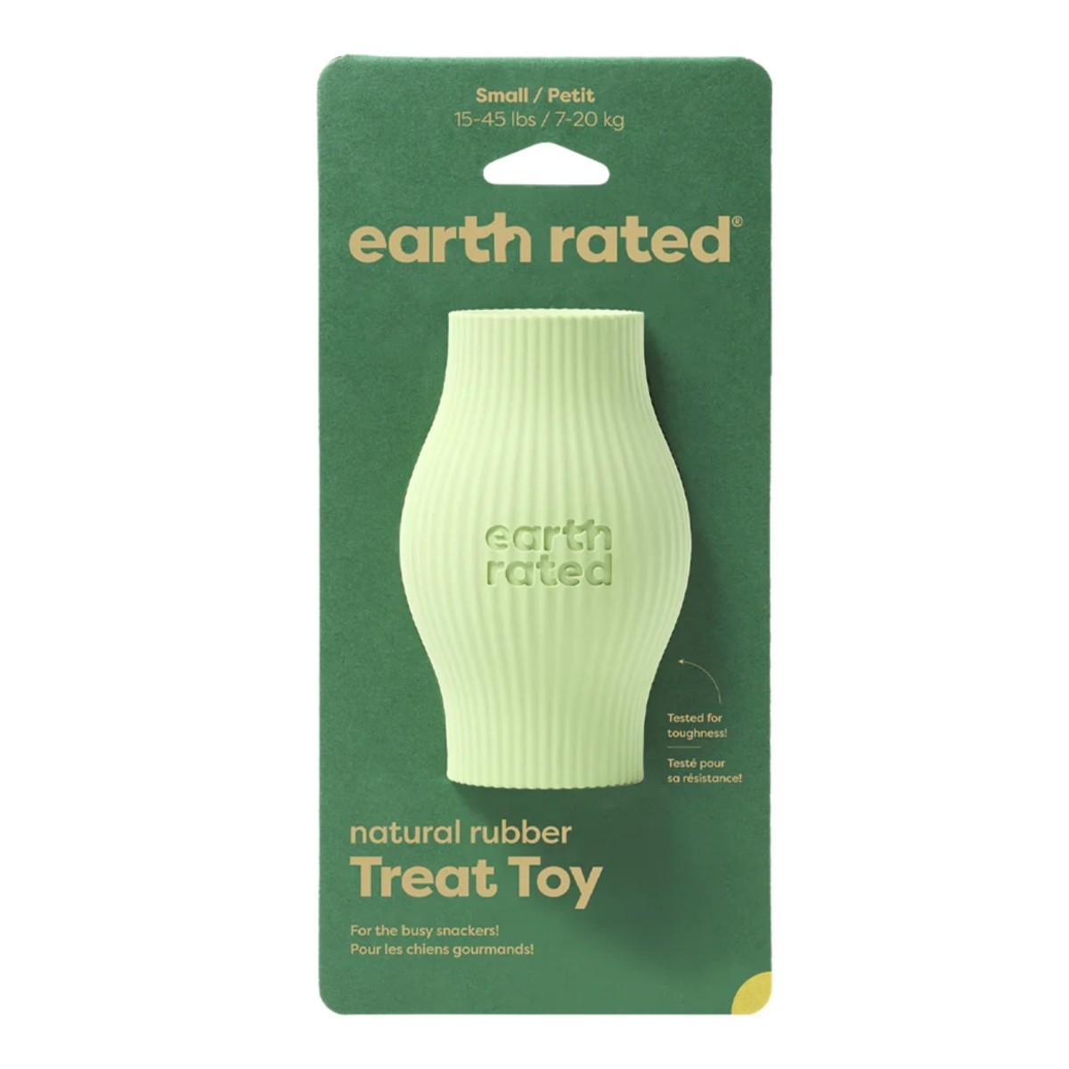 Picture of Earth Rated 870856001496 Rubber Dog Treat Toy&#44; Green - Small