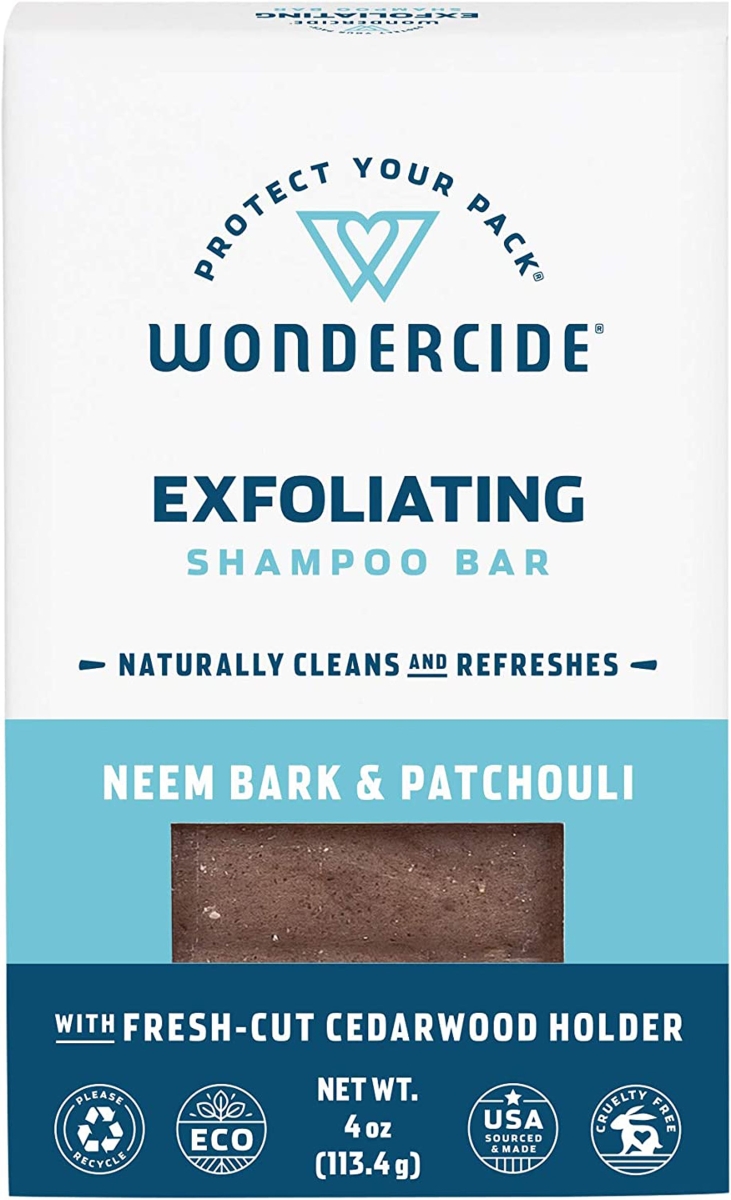 Picture of Wondercide 019962127243 4 oz Exfoliating Shampoo Bar