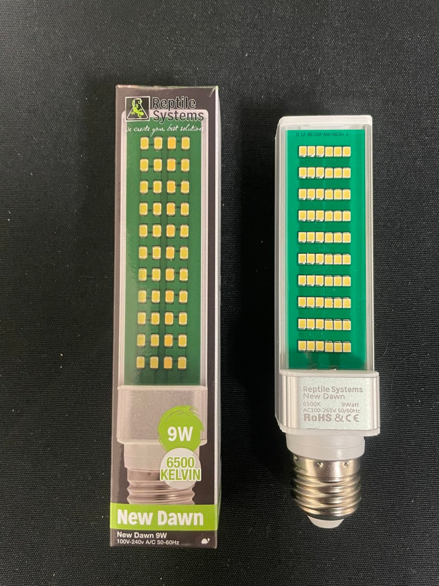 Picture of Reptile Systems 3443981170237 9W Dawn LED 6500K Bulb