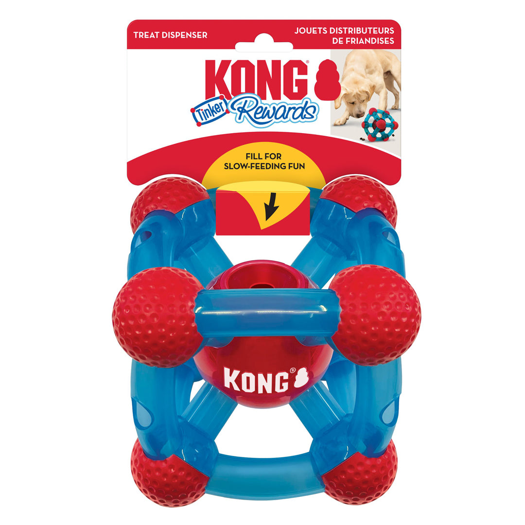 Picture of KONG 035585509006 Rewards Tinker Treat Dispenser Dog Toy - Medium & Large