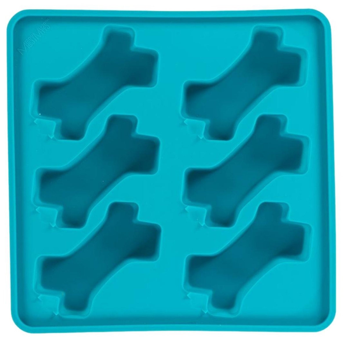 628043607842 10 x 10 in. Dog Framed Silicone Interactive Popsicle Mold, Blue