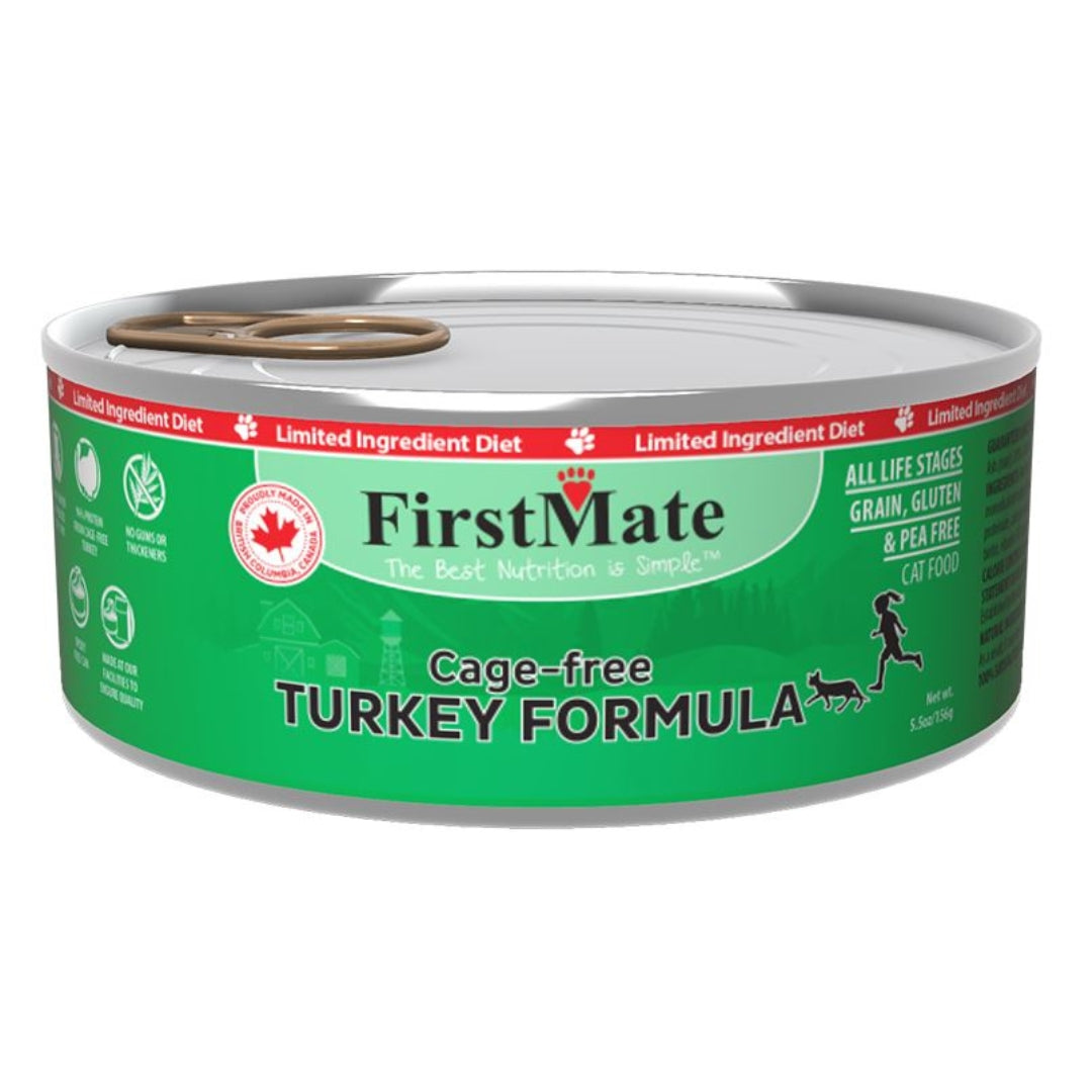 Picture of Firstmate 072318220128 5.5 oz Cat Limited Ingredient Grain Free Turkey Food