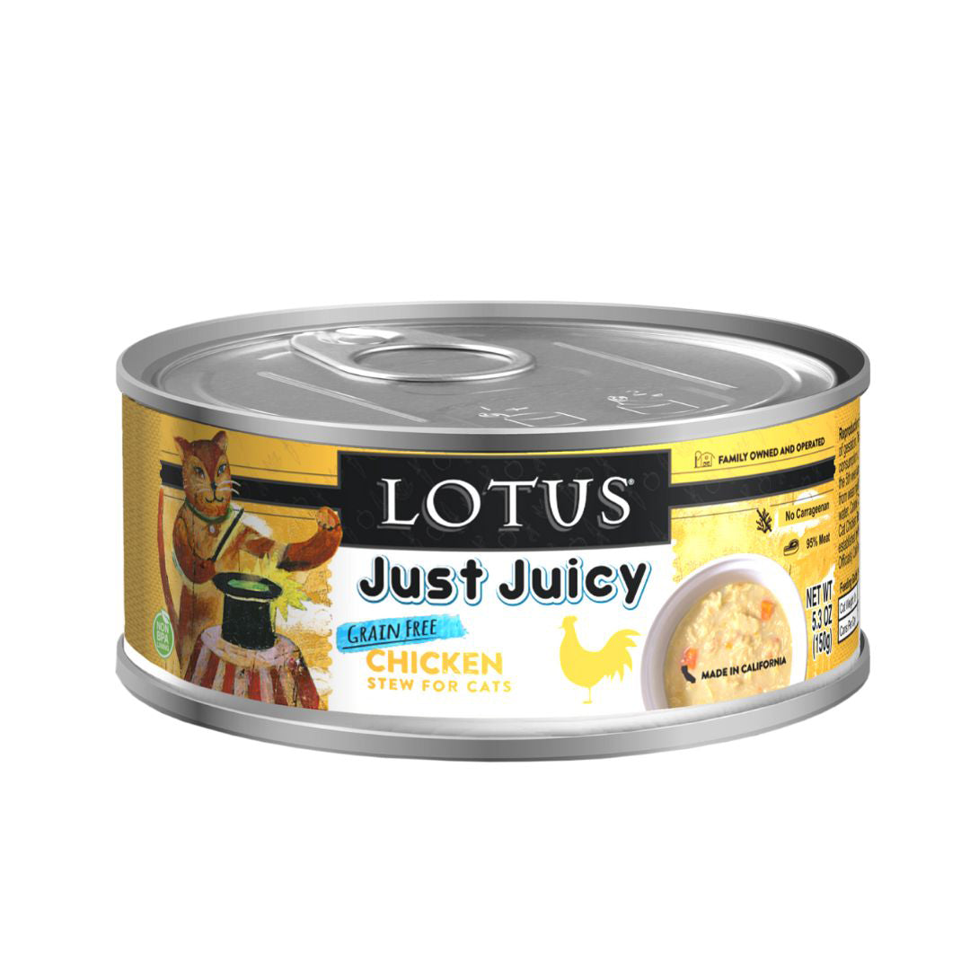Picture of Lotus 784815104022 5.3 oz Cat Just Juicy Chicken Stew