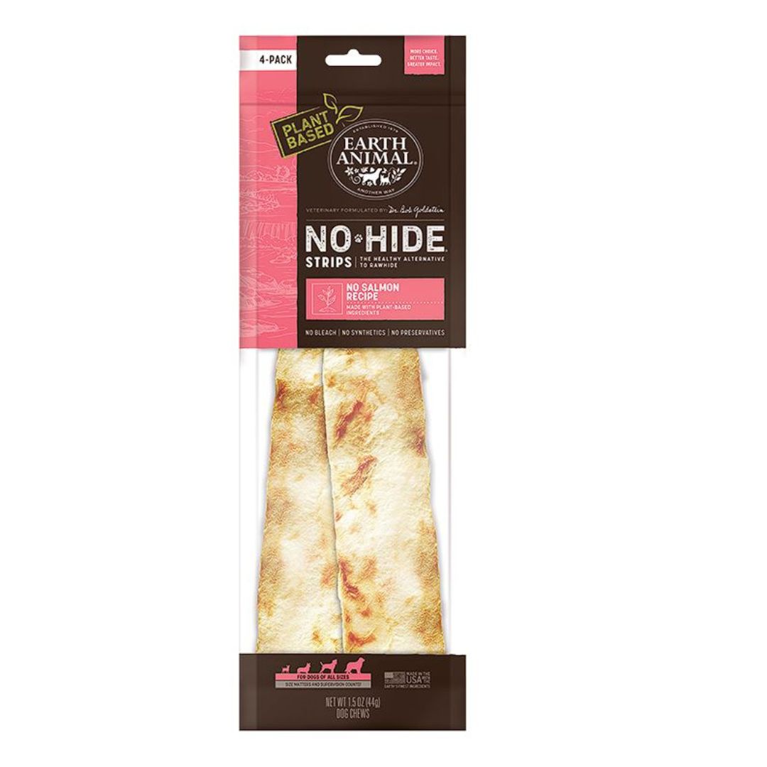 Picture of Earth Animal 810132870033 No Salmon Dog No Hide Strips&#44; Pack of 4