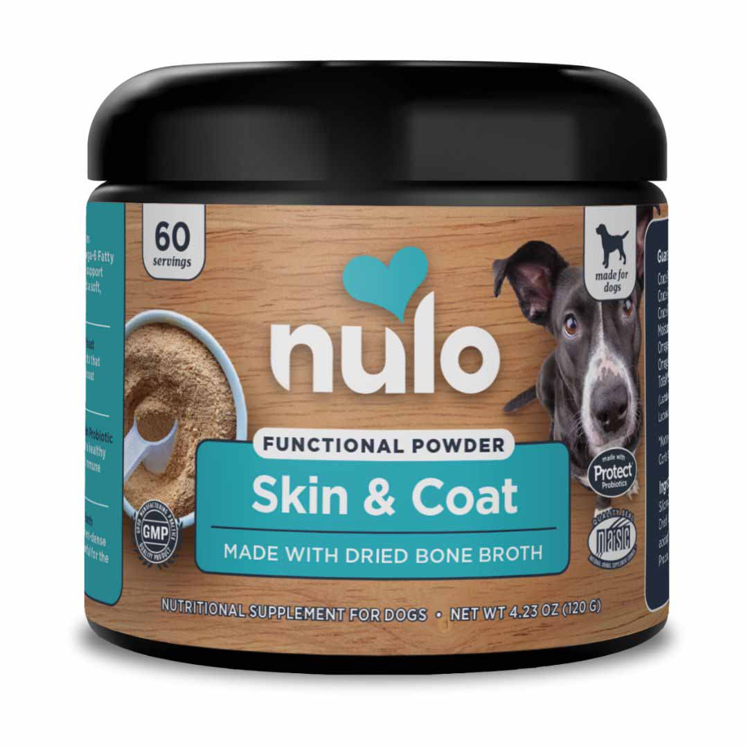 811939028566 4.2 oz Functional Powder Skin & Coat Dog Supplement -  Nulo