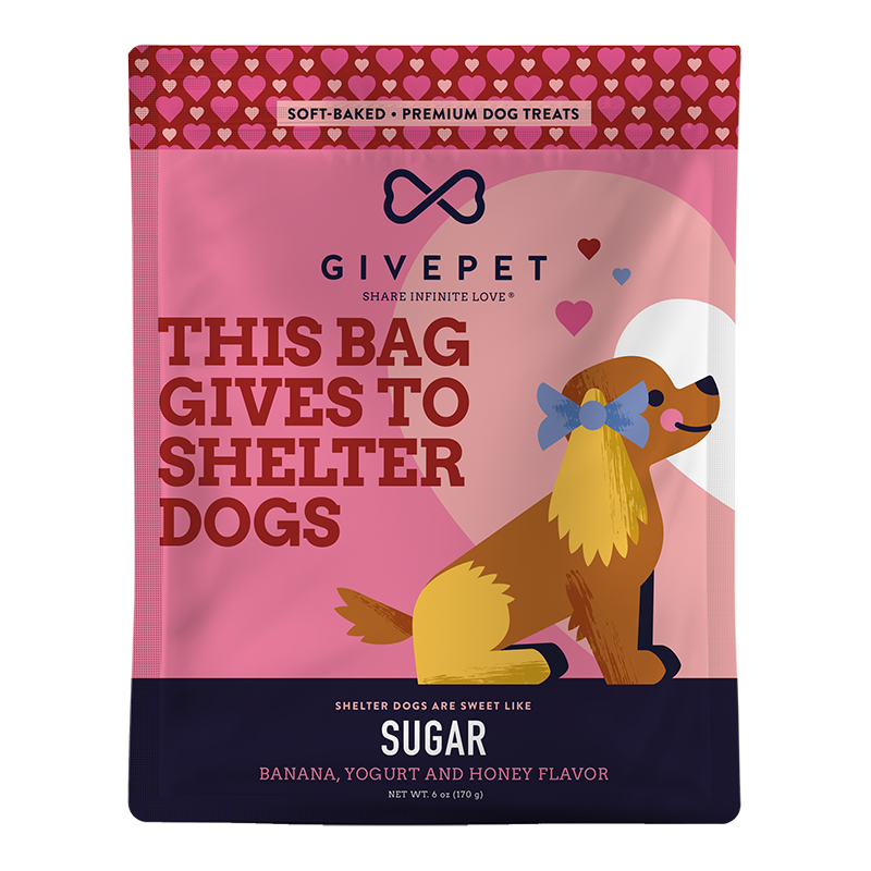 Picture of GivePet 756519189018 6 oz Holiday Dog Treat - Soft Chew Sugar