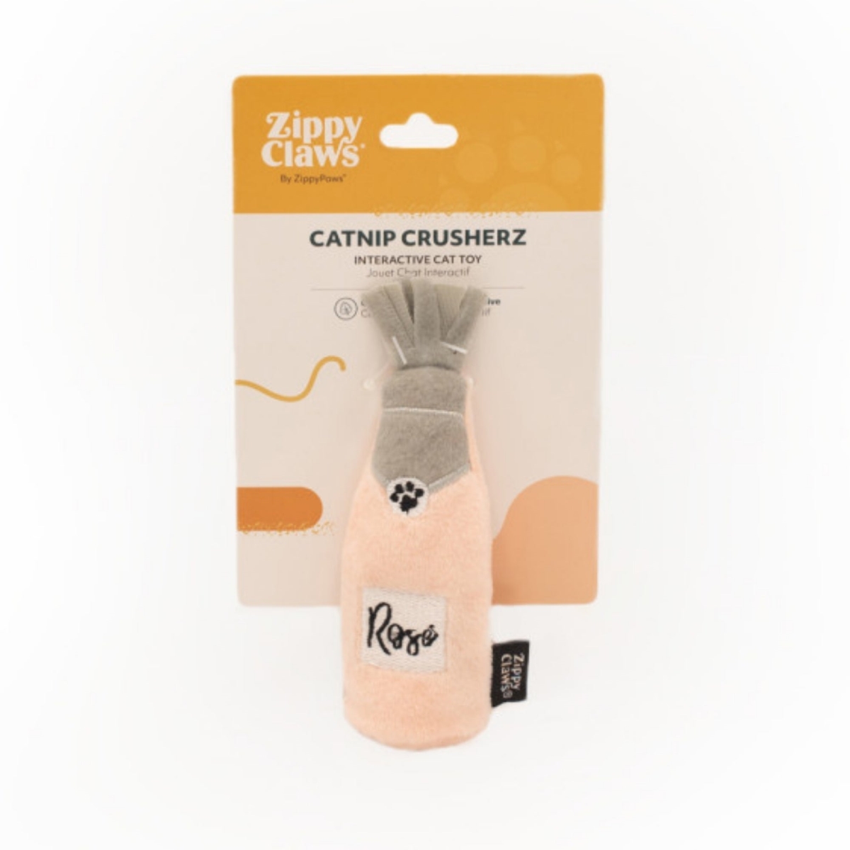 Picture of ZippyPaws 810032685041 ZippyClaws Catnip Crusherz Rose Cat Toy - Extra Small