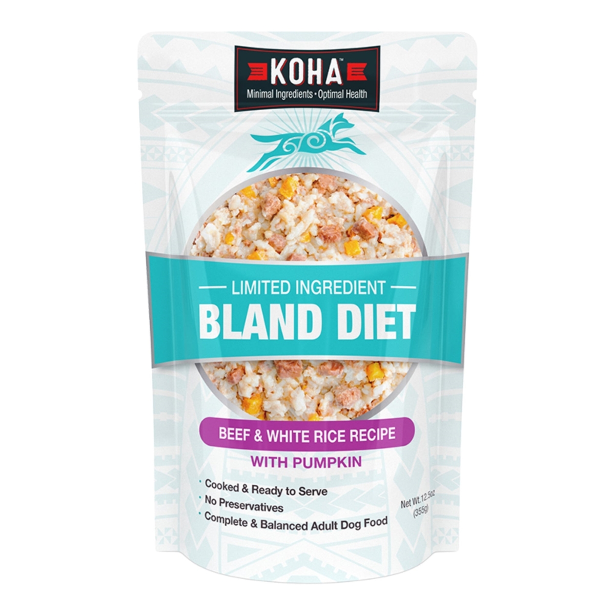 Picture of Koha 10811048023527 12.5 oz Bland Diet Dog Food - Beef Rice - Case of 6