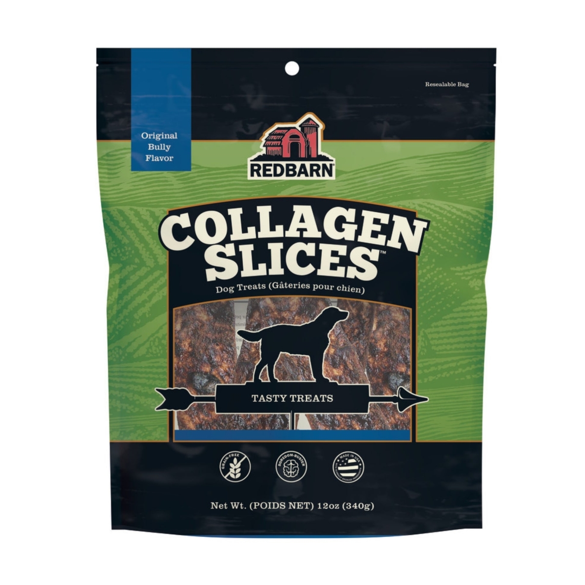 Picture of Redbarn Pet Products 785184926499 12 oz Collagen Slices Dog Treat