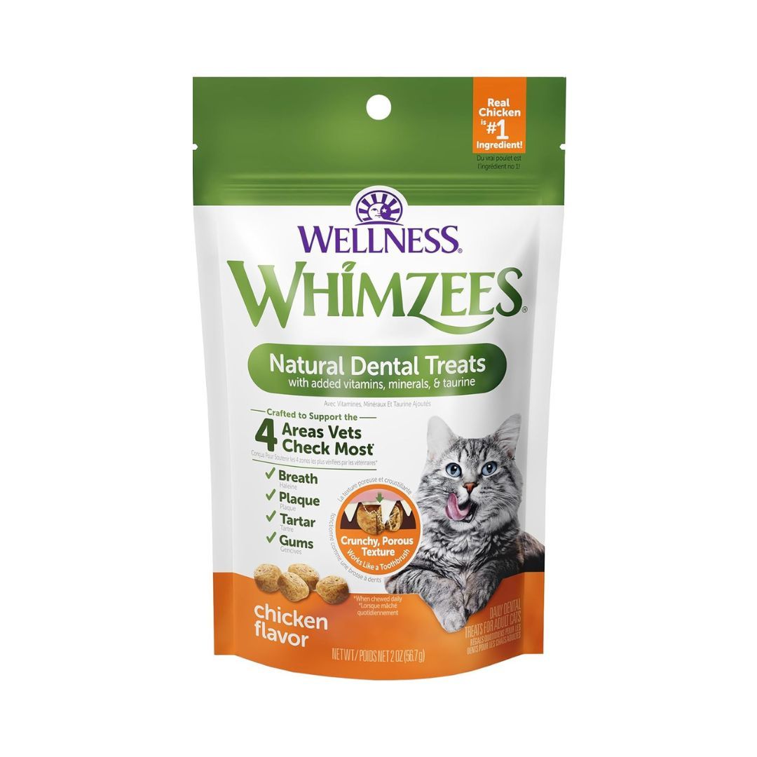 Picture of Whimzees 810037580372 2 Oz Cat Dental Treat - Chicken