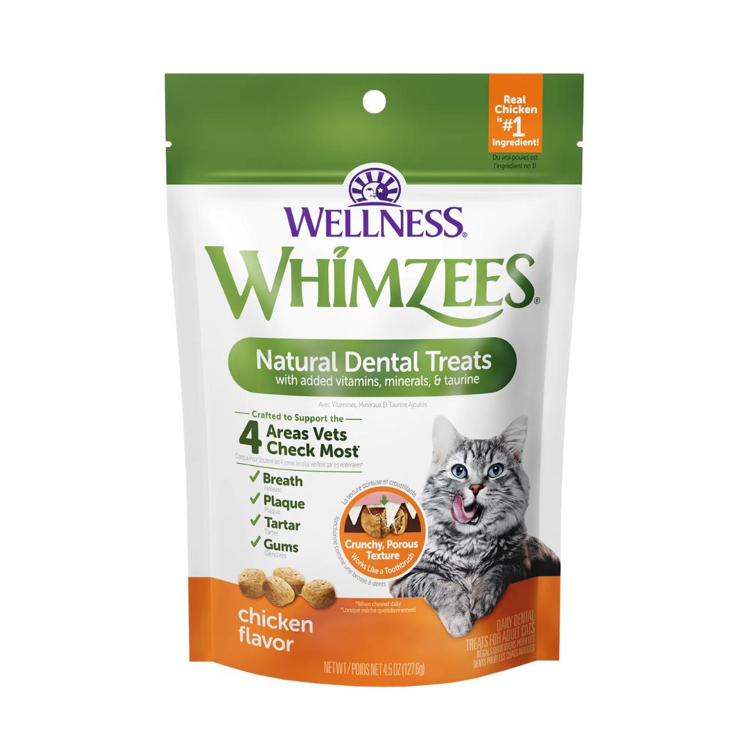 Picture of Whimzees 810037580389 4.5 oz Cat Dental Treat - Chicken