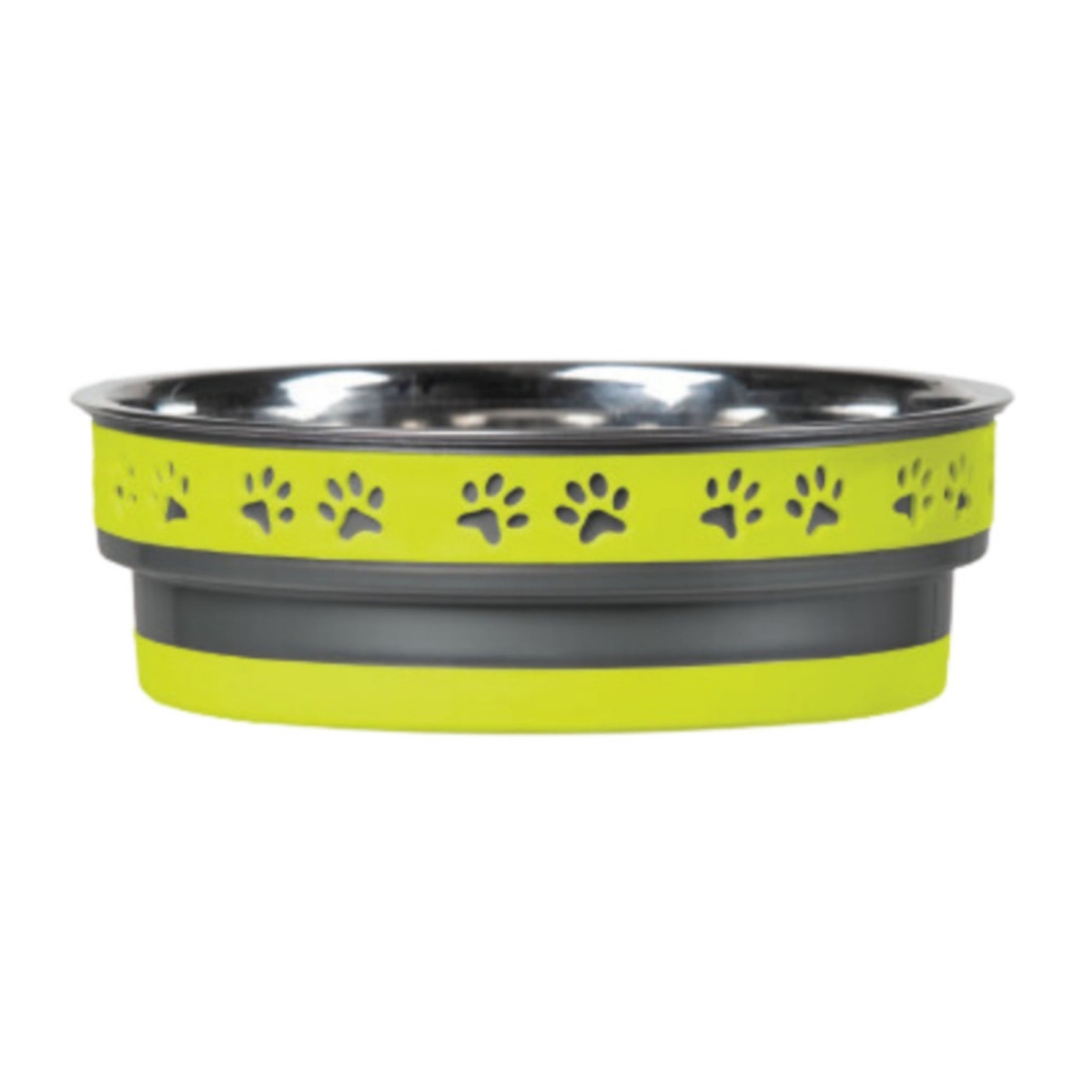 Picture of Loving Pets 842982070073 Corsa Pet Bowl&#44; Lightning Yellow - Medium