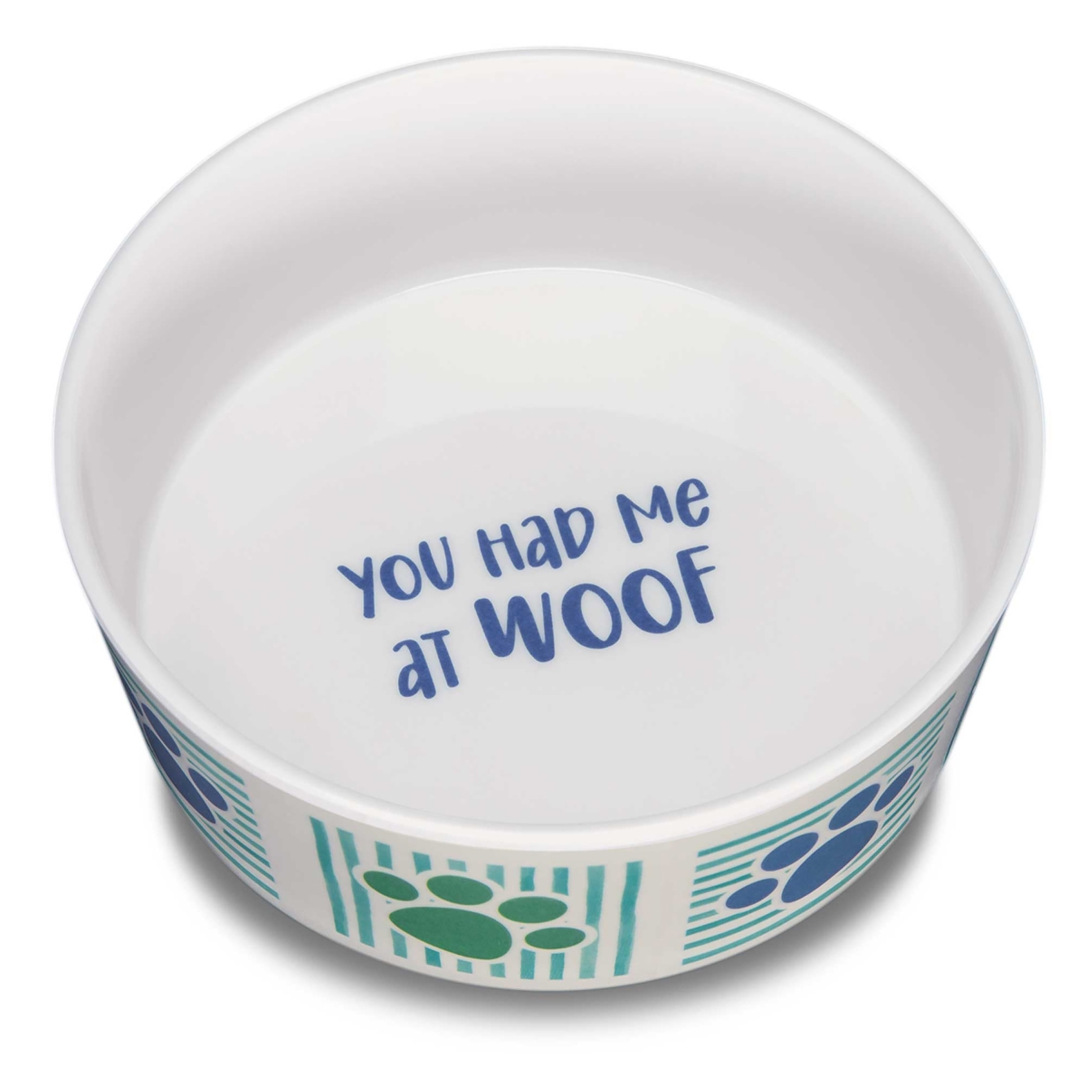 Picture of Loving Pets 842982071605 Dolce Moderna Bowl&#44; Had Me at Woof - Small