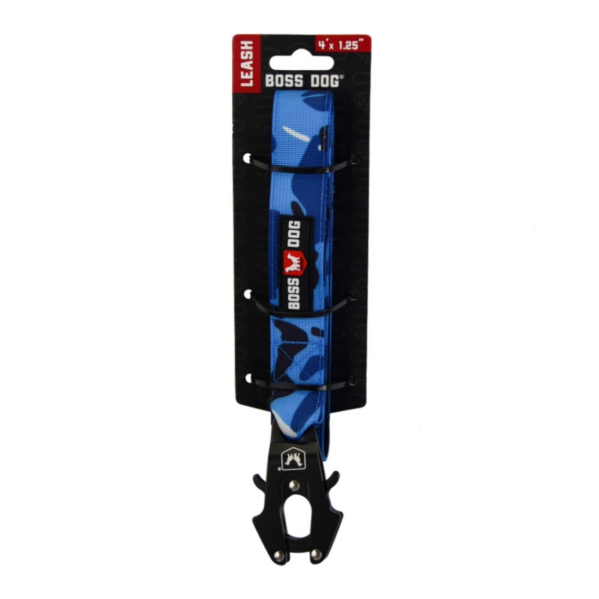 Picture of Boss Nation 850030579270 4 ft. Dog Tactical Dog Leash&#44; Blue Camo