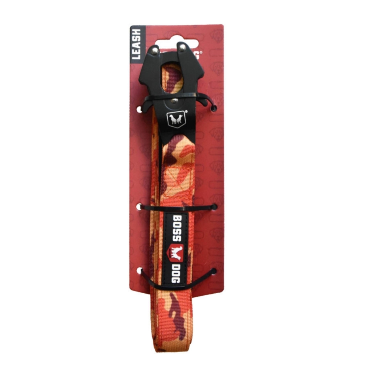 Picture of Boss Nation 850030579300 6 ft. Dog Tactical Dog Leash&#44; Orange Camo