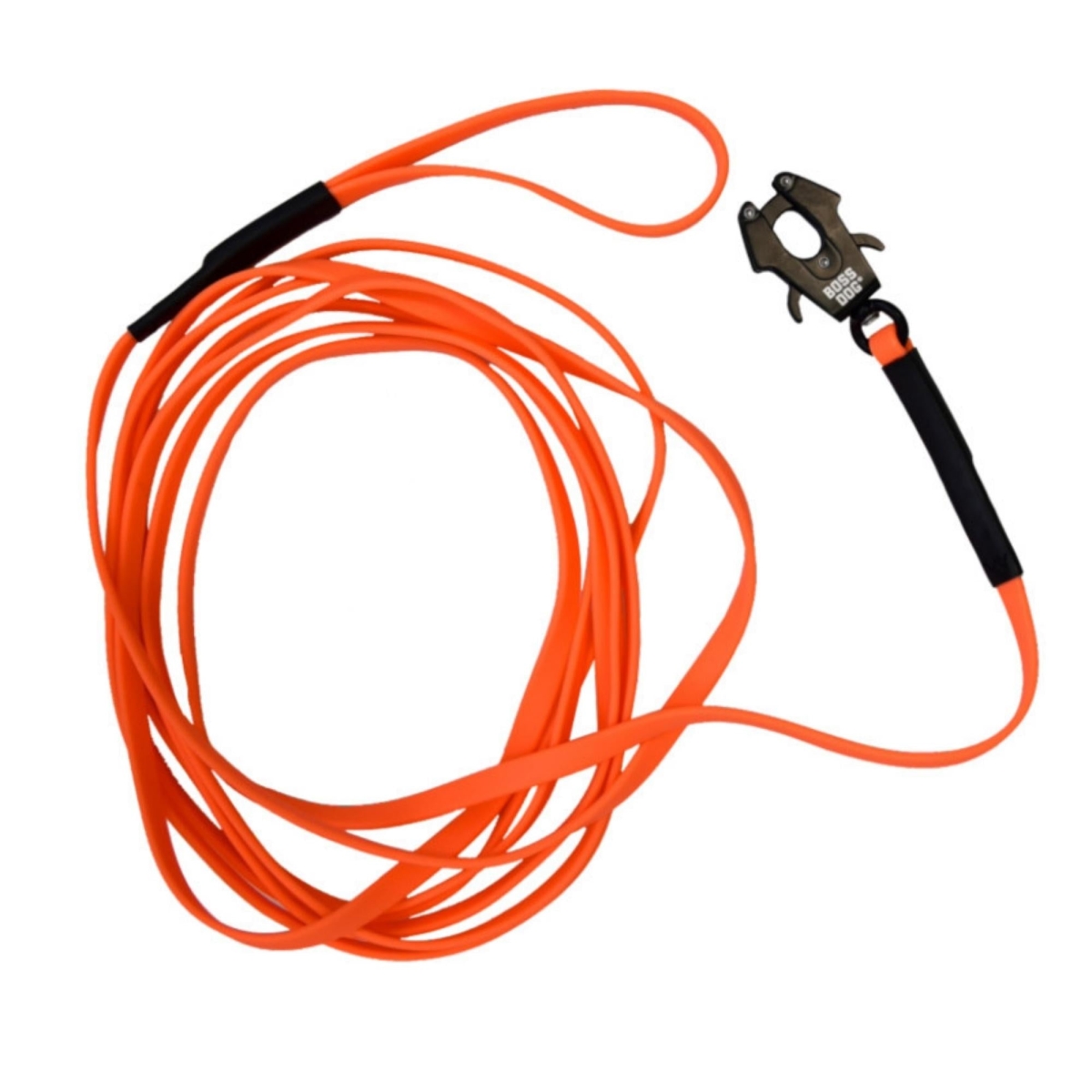 Picture of Boss Nation 850030579386 20 ft. Dog Tactical TPU Tracking Dog Leash&#44; Hunter Orange