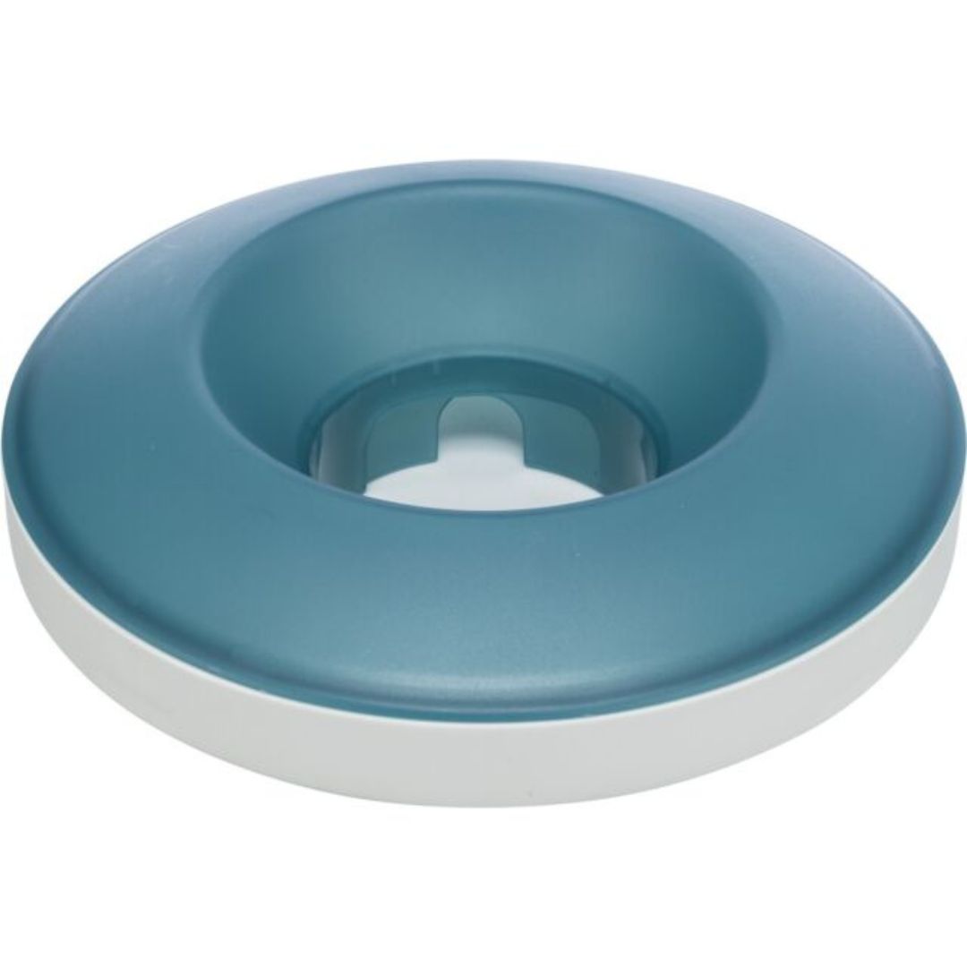 Picture of Trixie Pet Products 4011905252858 Dog Slow Feeding Rocking Bowl&#44; Grey & Blue