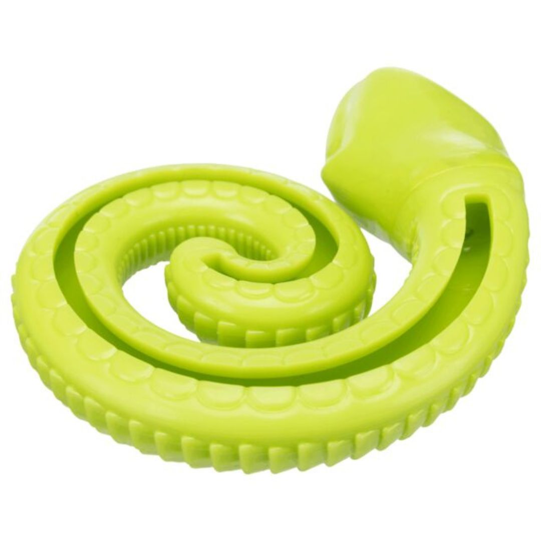 4011905349503 7 in. Dog Snack - Snake Rubber Coiled -  Trixie Pet Products