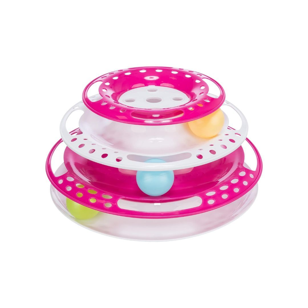 Picture of Trixie Pet Products 4011905413471 Cat Activity - Catch The Balls Circle Track&#44; Pink