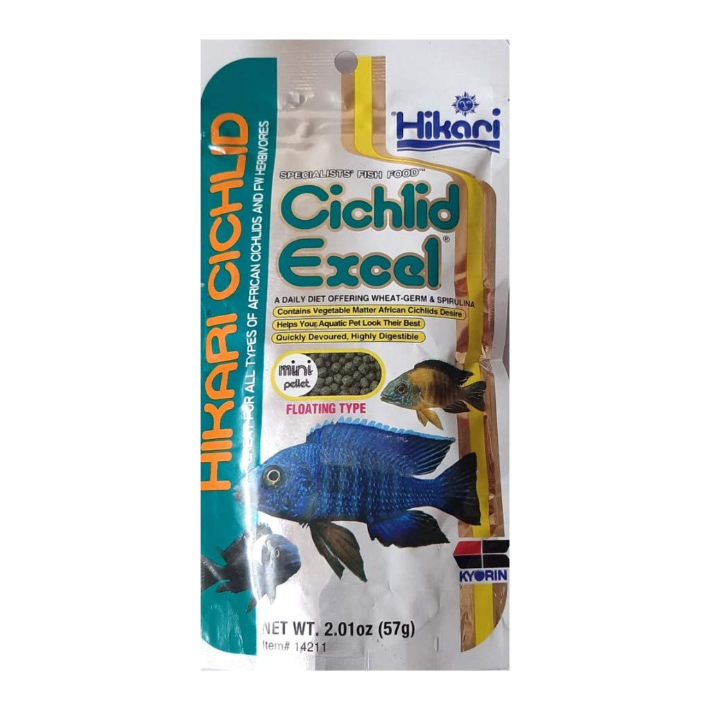 Picture of Hikari 042055146111 USA Weird Waters Sinking Cichlid Excel Fish Food - 57 g