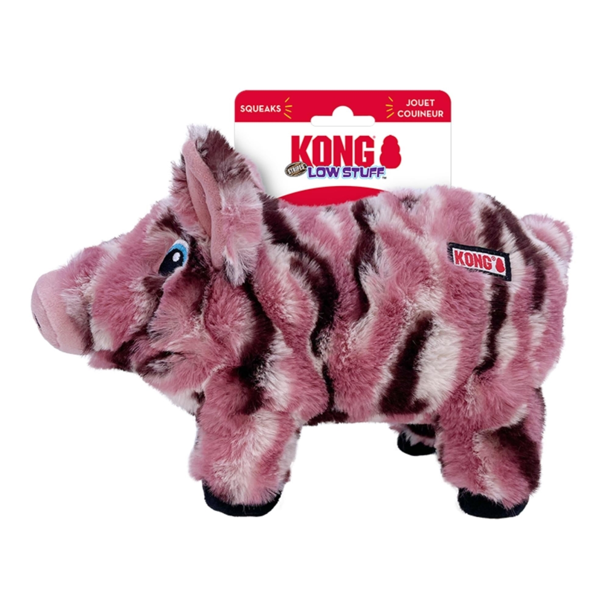 Picture of Kong 70035585499597 Dog Low Stuff Pig Toy - Medium