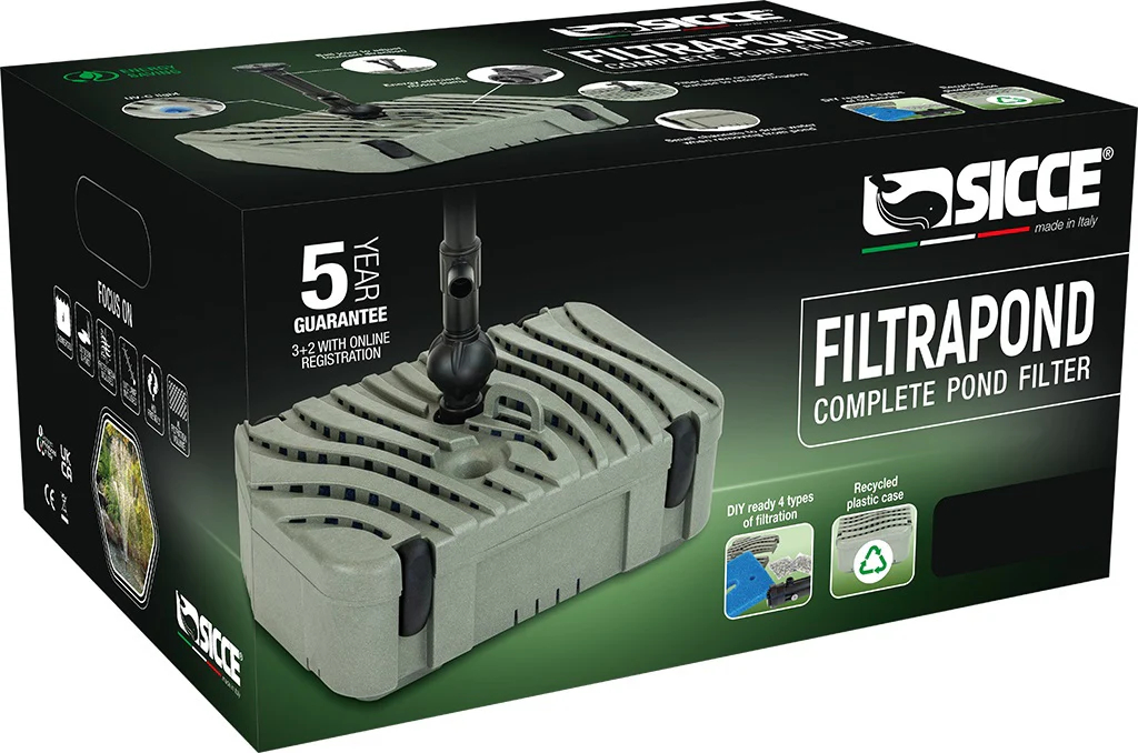 8011469977651 660 GPH Filtrapond Complete Pond Filter