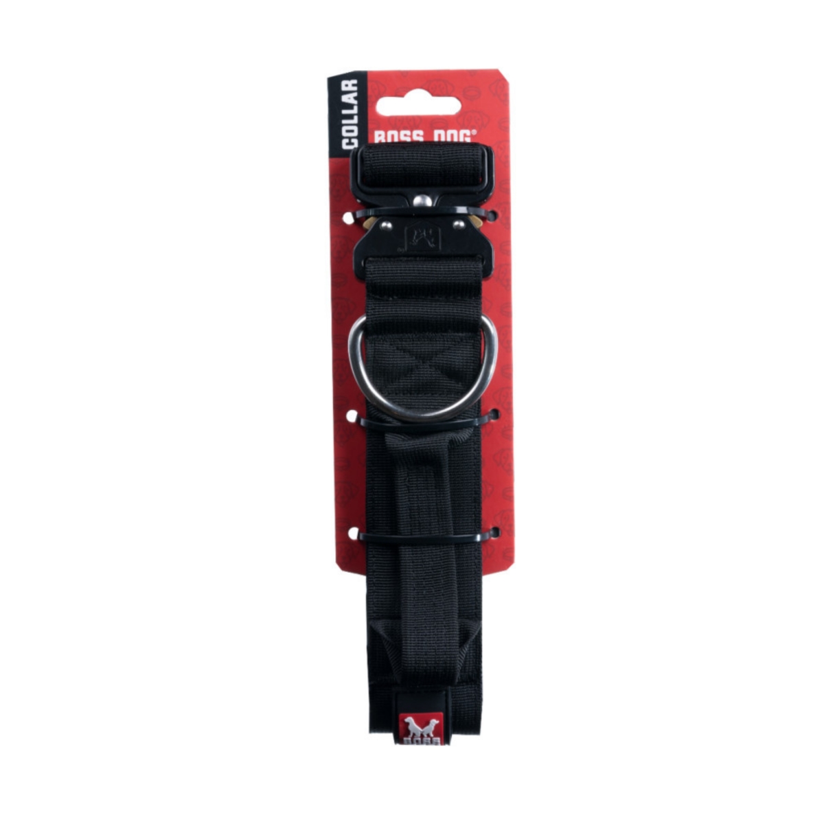 Picture of Boss Nation 850010391144 20-28 in. Dog Tactical Adjustable Dog Collar&#44; Black - Extra Large