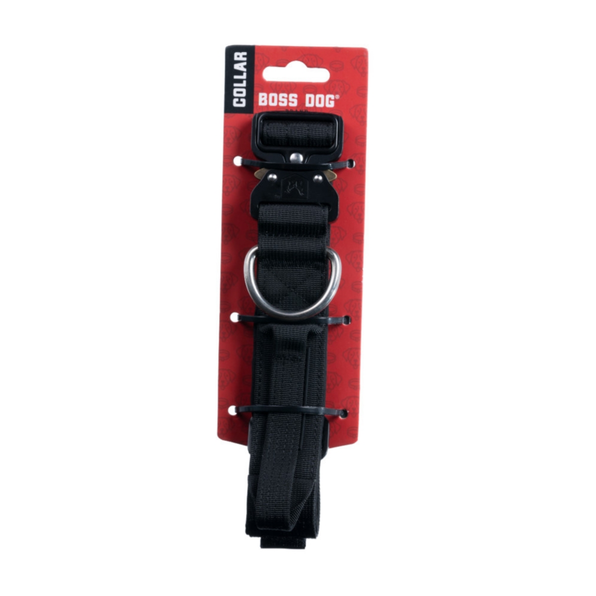 Picture of Boss Nation 850010391885 17-22 in. Dog Tactical Adjustable Dog Collar&#44; Black - Large