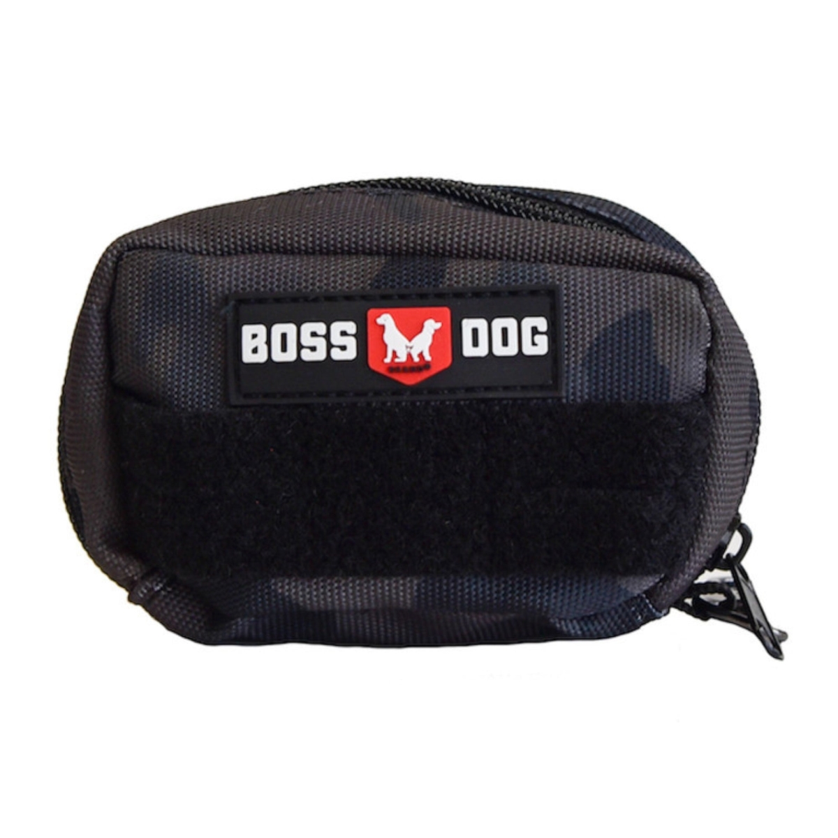 Picture of Boss Nation 850036272106 Dog Tactical Molle Harness Bag&#44; Black Camo - Large