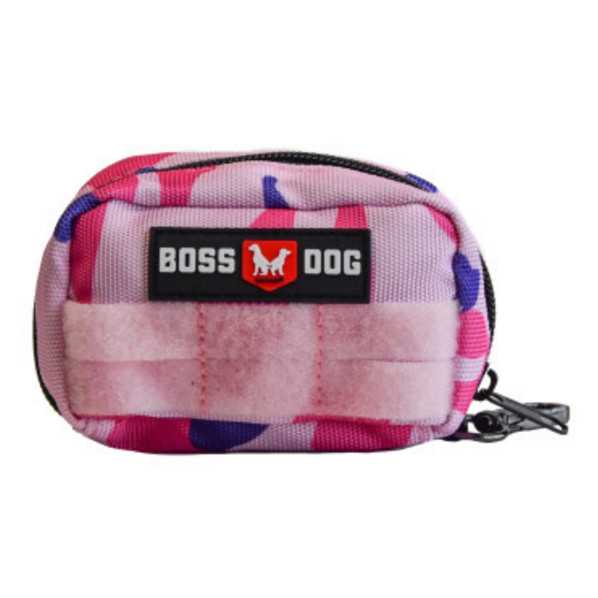 Picture of Boss Nation 850036272137 Dog Tactical Molle Harness Bag&#44; Pink Camo - Small