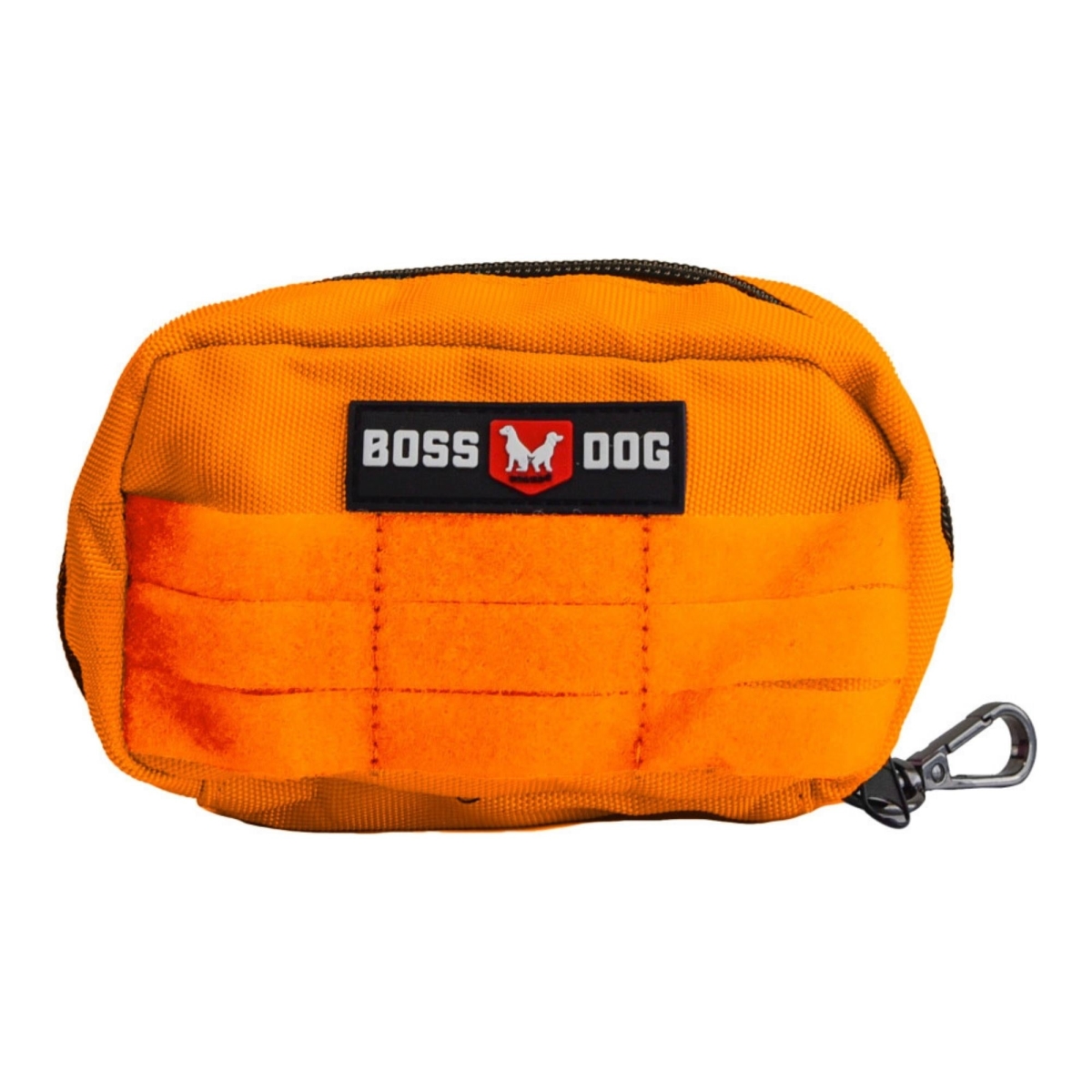 Picture of Boss Nation 850036272298 Dog Tactical Molle Harness Bag&#44; Hunter Orange - Large
