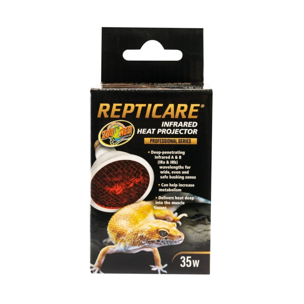 Zoo Med 097612313031 35W Repticare Infrared Heat Projector Bulb - Black