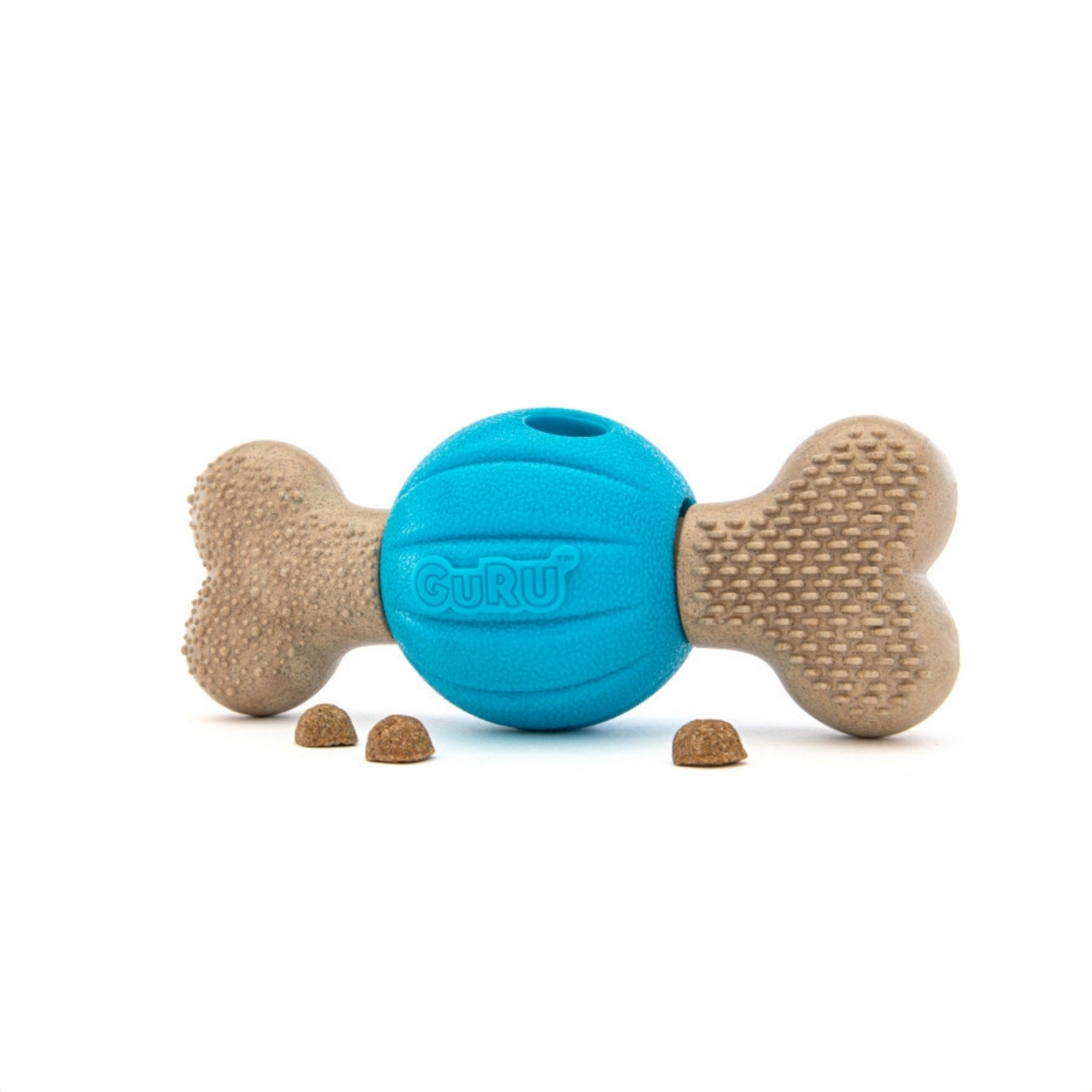 850048425156 Spin Chew Bone Dog Toy , Bacon Flavor - Medium