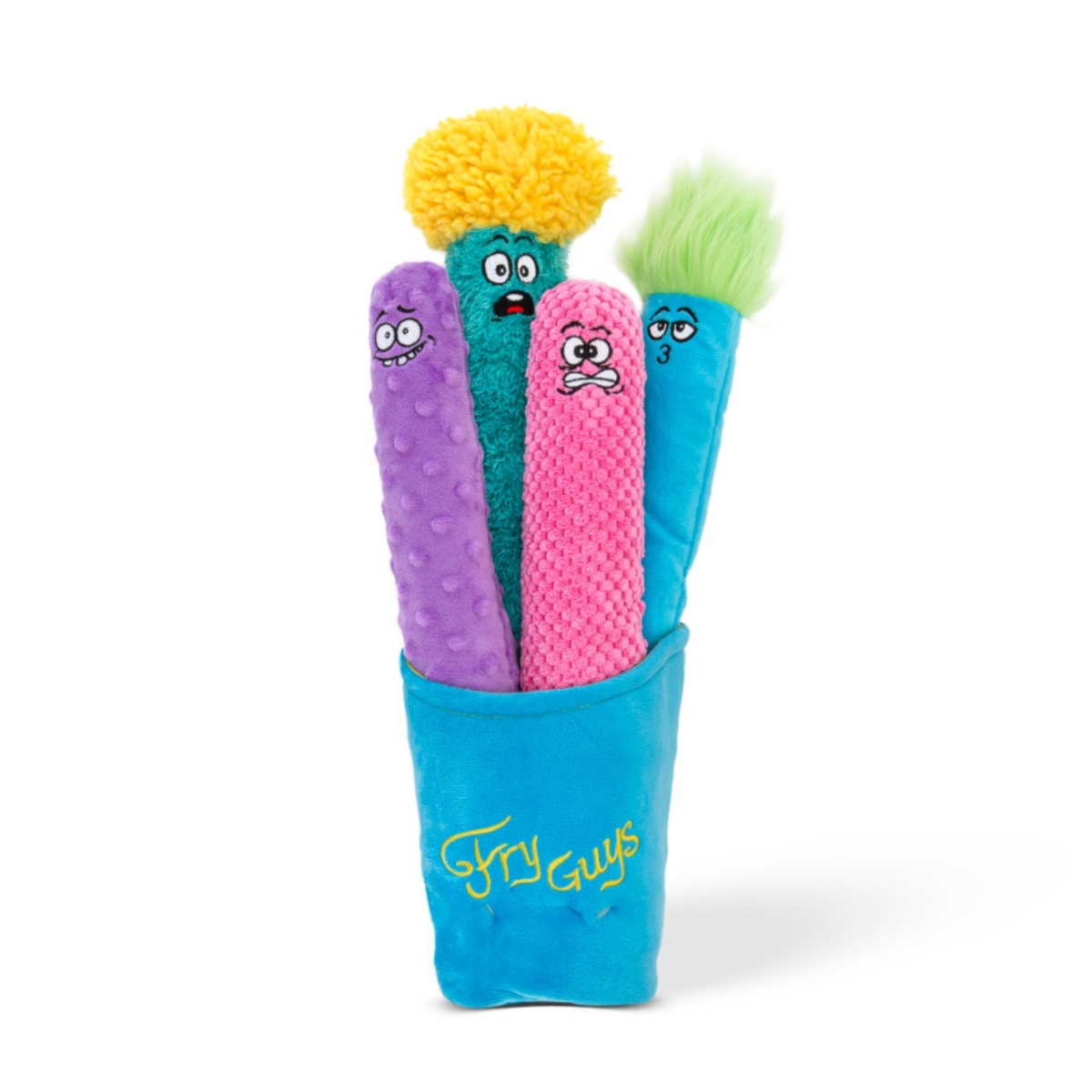 850048425835 Fry Guys Dog Toy Set - Medium