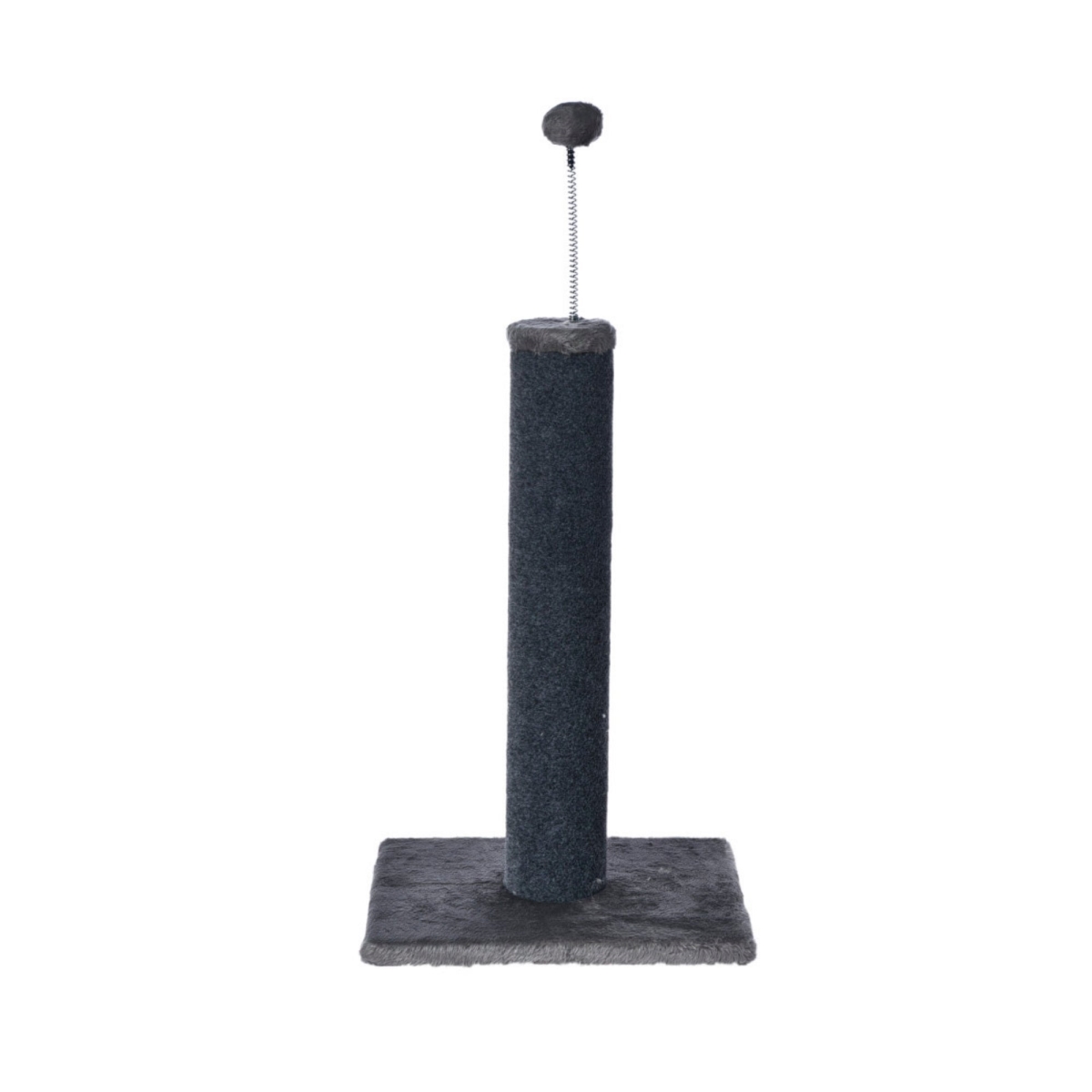 810162076504 Cat Scratching Post with Cat Toy - 20 in.